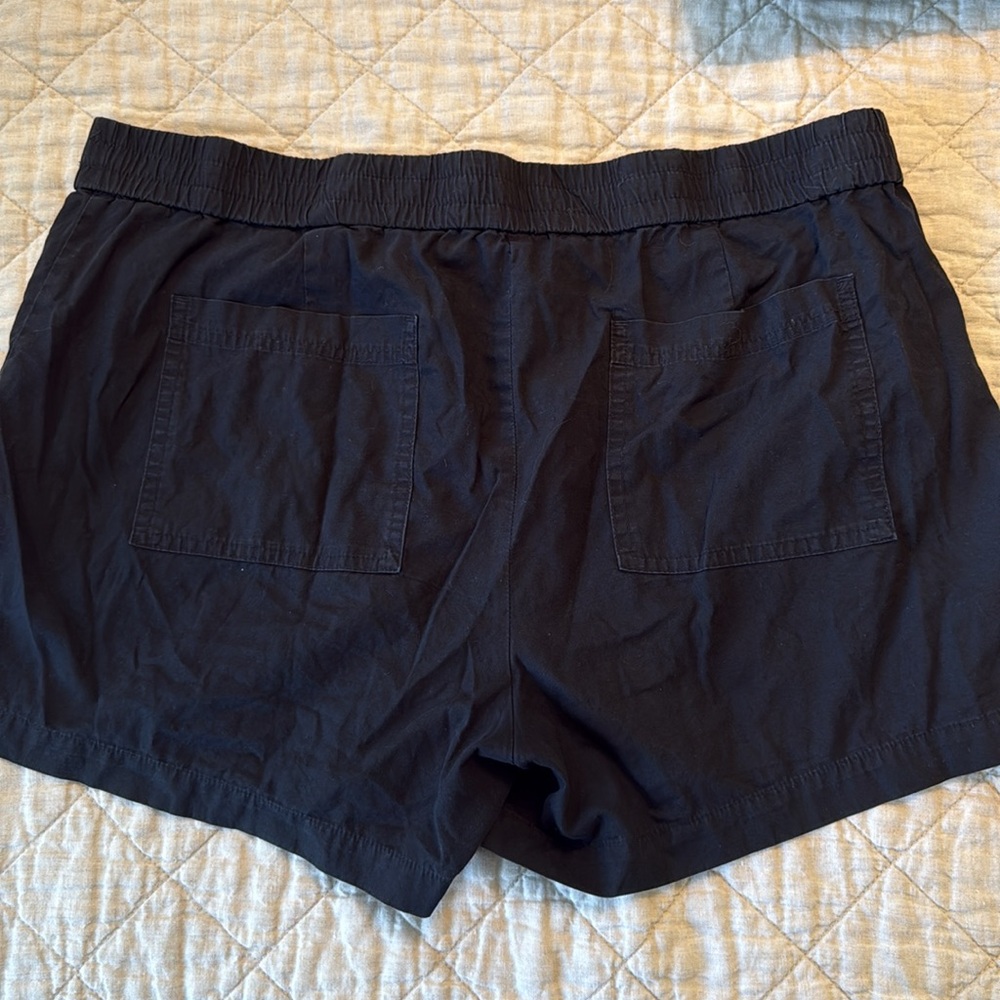 Loft drawstring cotton shorts - Picture 4 of 5